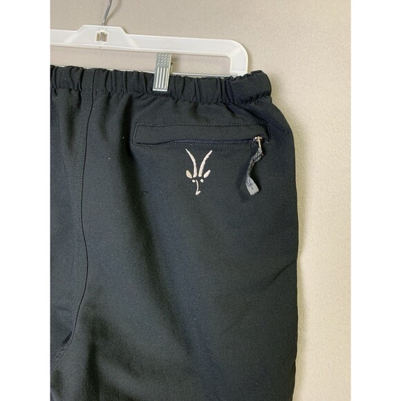 Ibex Pants Womens L Long Black SkiFans Schoeller Merino Wool Blend Softshell USA - Picture 3 of 10
